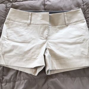 Light tan dress shorts